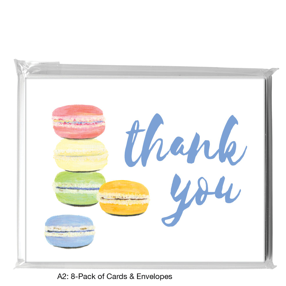 Stacked Macarons, Greeting Card (8464A)