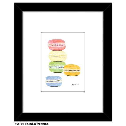 Stacked Macarons, Print (#8464)