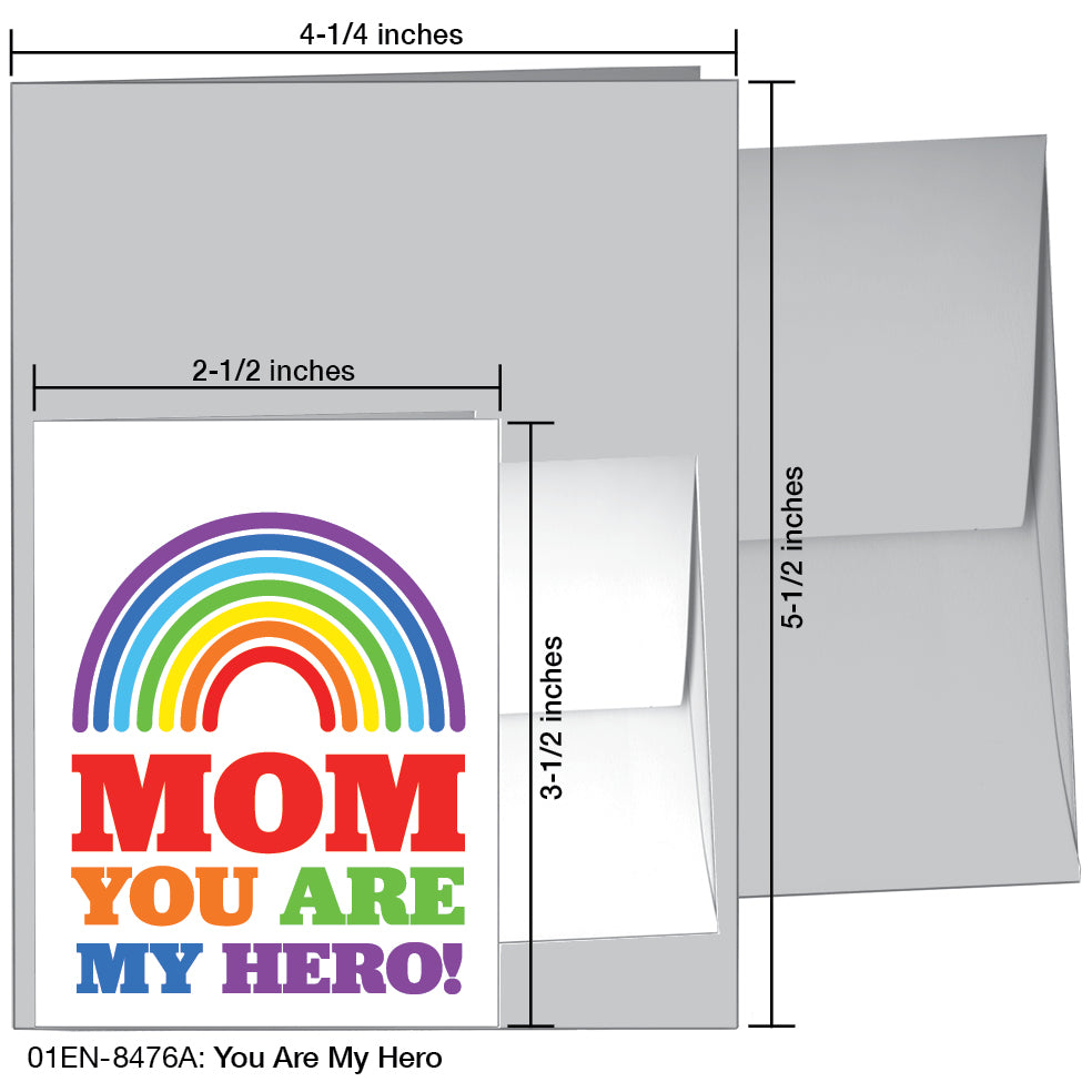 You Are My Hero, Greeting Card (8476A)