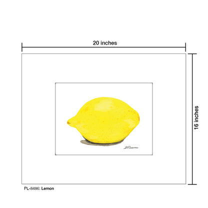Lemon, Print (#8486)