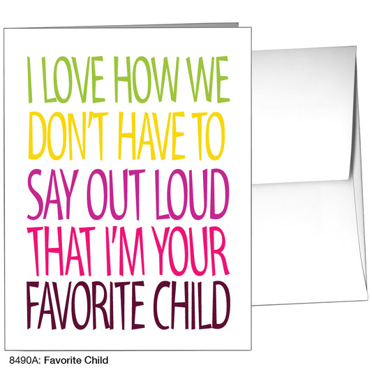 Favorite Child, Greeting Card (8490A)