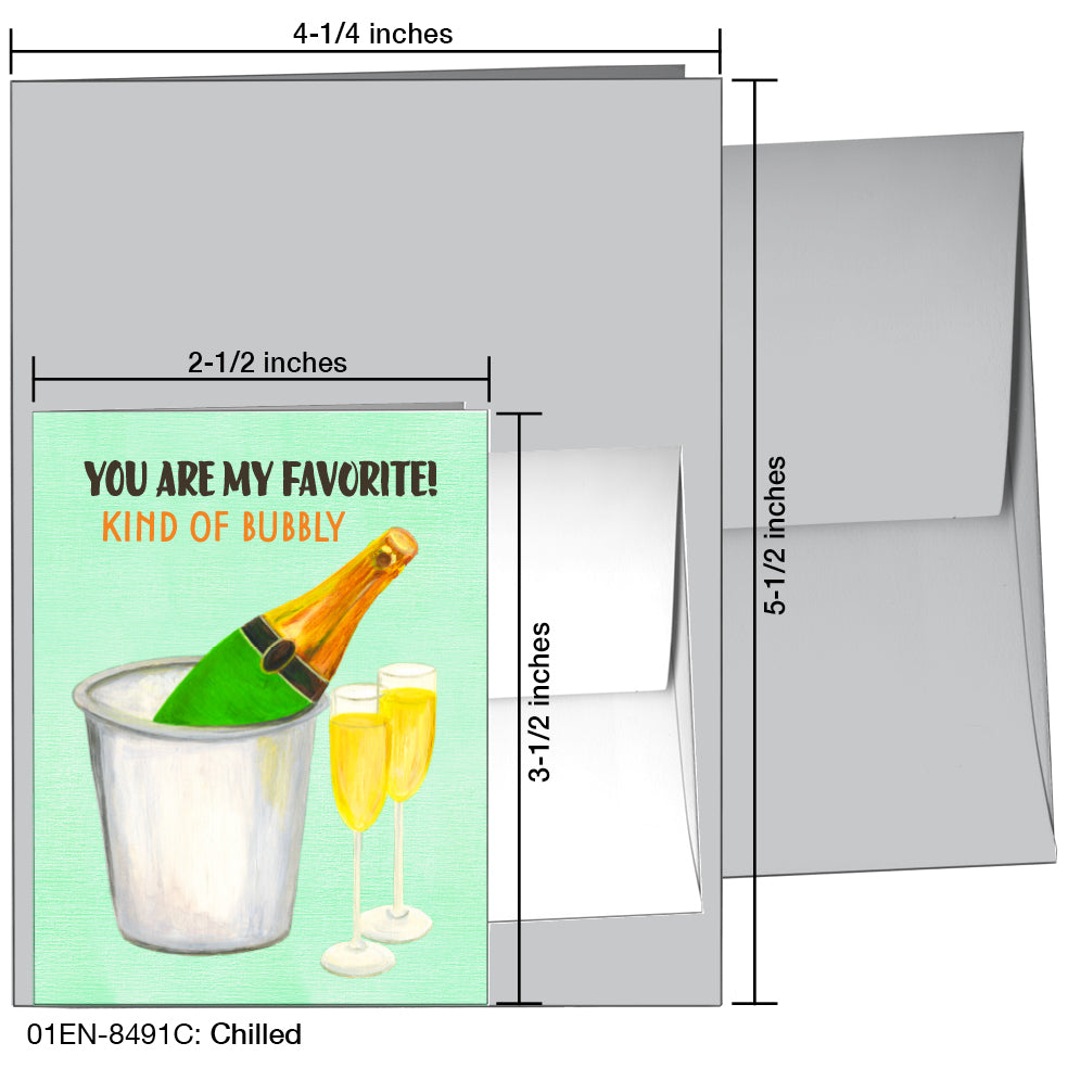 Chilled, Greeting Card (8491C)