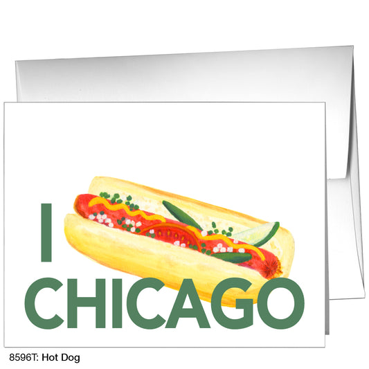 Hot Dog, Greeting Card (8596T)