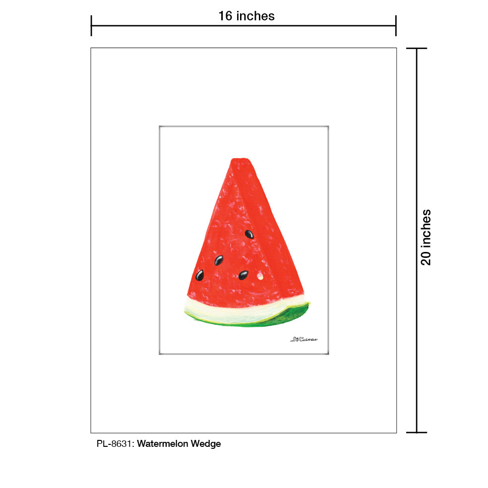Watermelon Wedge, Print (#8631)