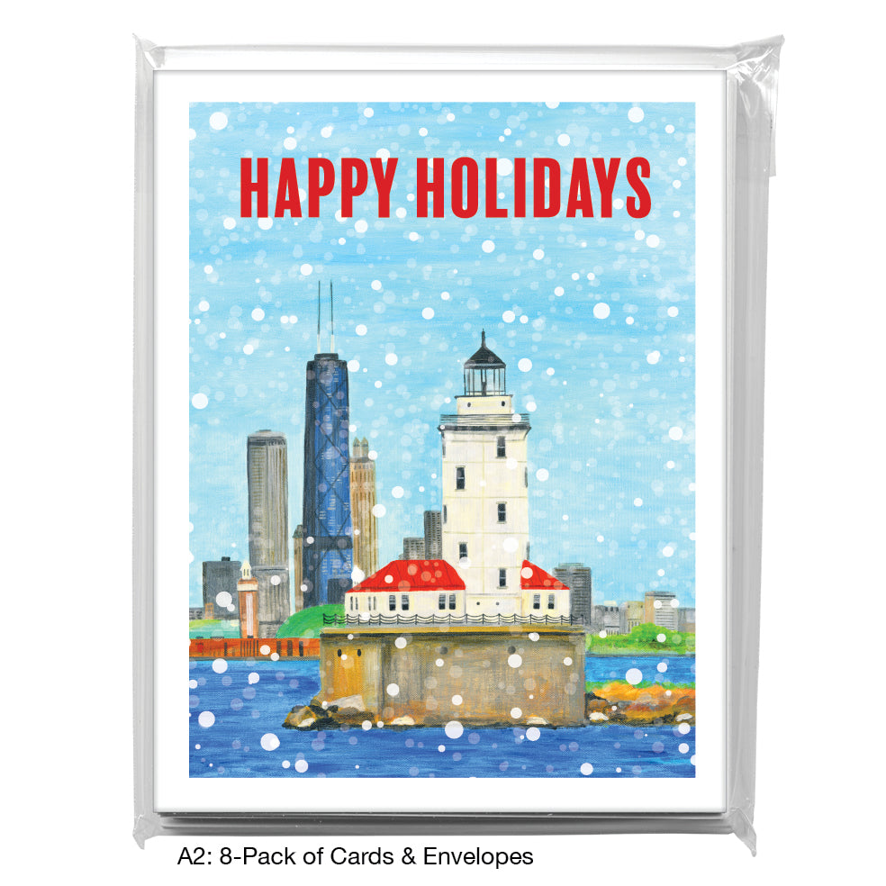 Lighthouse, Chicago, Greeting Card (8640E)