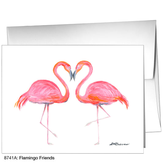 Flamingo Friends, Greeting Card (8741A)