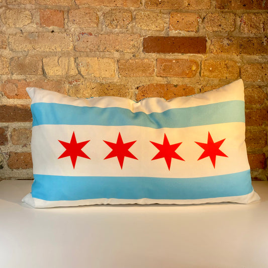 Hello, from Chicago, Pillow (#8399A)
