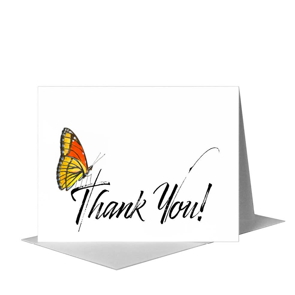 Viceroy Butterfly, Greeting Card (#7749D) A2 Card Front, www.printedcanvas.com