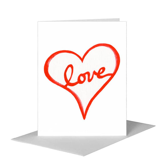 Love Inside, Greeting Card (#8131A) A2 Card Front, www.printedcanvas.com