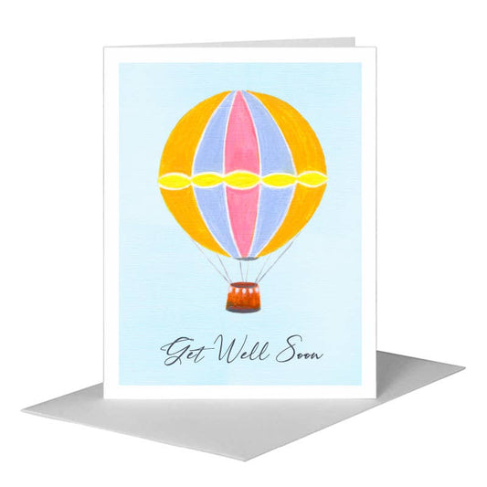 Balloon Carnival, Greeting Card (#8655B) A2 Card Front, www.printedcanvas.com