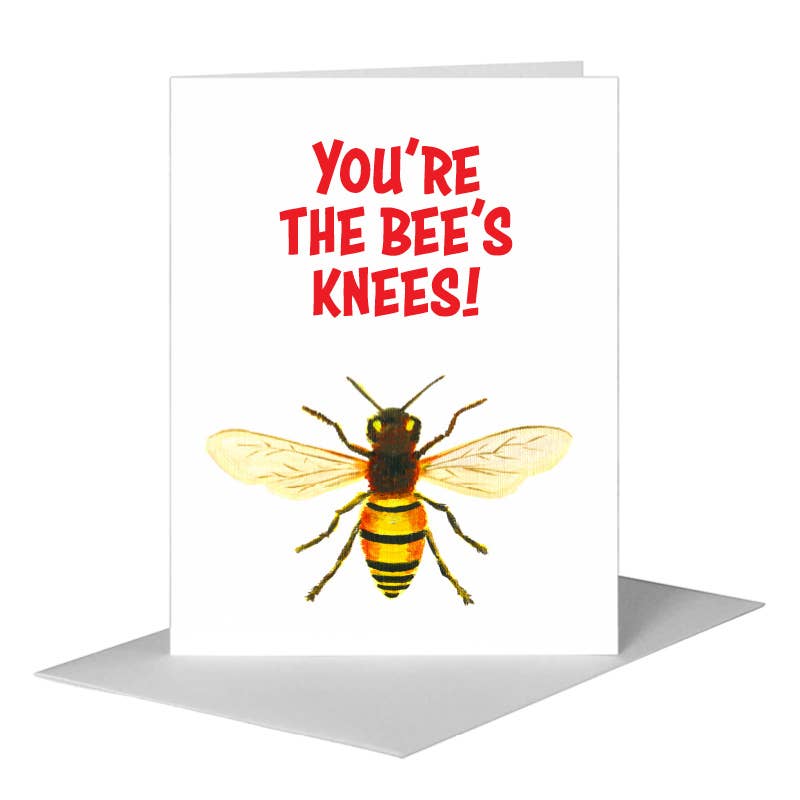 Bee Wings, Greeting Card (#7613A), A2 Card Front, www.printedcanvas.com