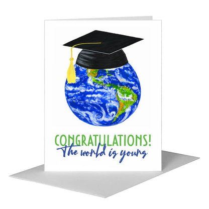Earth, Greeting Card (#7867QA) A2 Card Front, www.printedcanvas.com