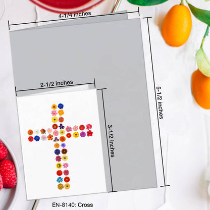 Cross, Greeting Card (8140P), Enclosure Card, www.printedcanvas.com