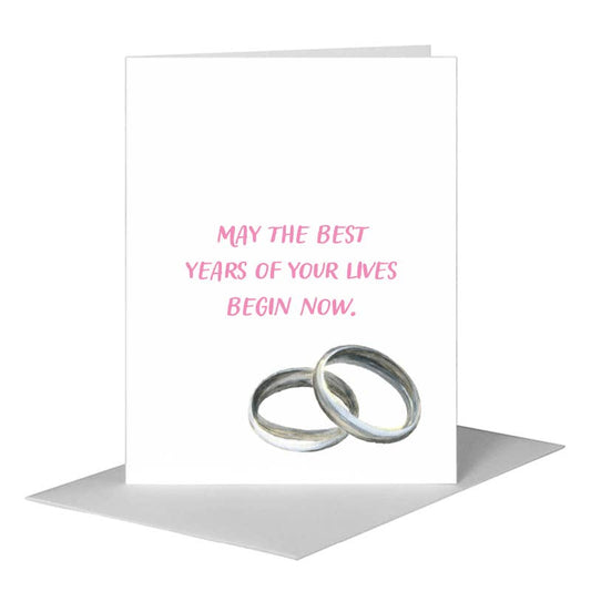 Rings, Greeting Card (#8432NA) A2 Card Front, www.printedcanvas.com