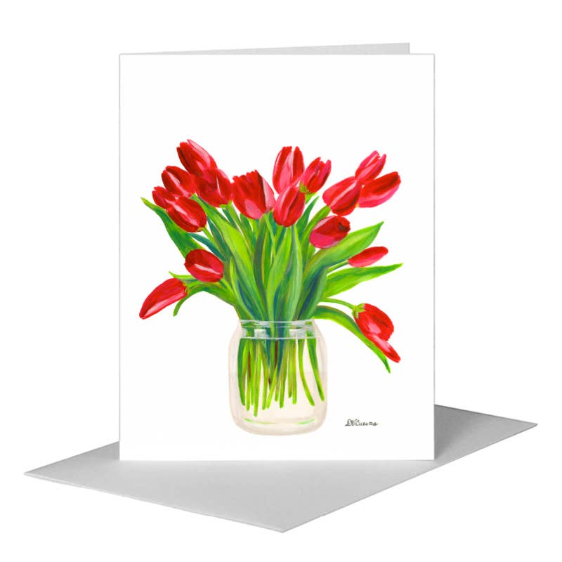 Rouge, Greeting Card (#7932A) A2 Card Front, www.printedcanvas.com
