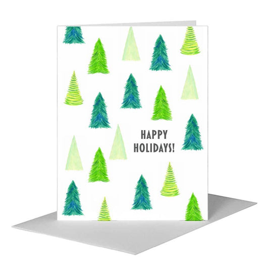 Very Merry, Greeting Card (#8458QA) A2 Card Front, www.printedcanvas.com