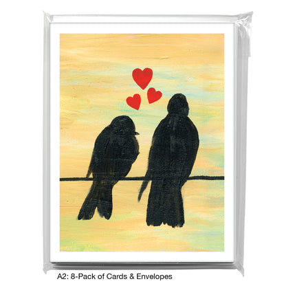 Silhouettes, Greeting Card (7870S), A2 8-Pack, printedcanvas.com