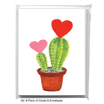Torch Cactus, Greeting Card (8624D), A2 8-Pack, printedcanvas.com