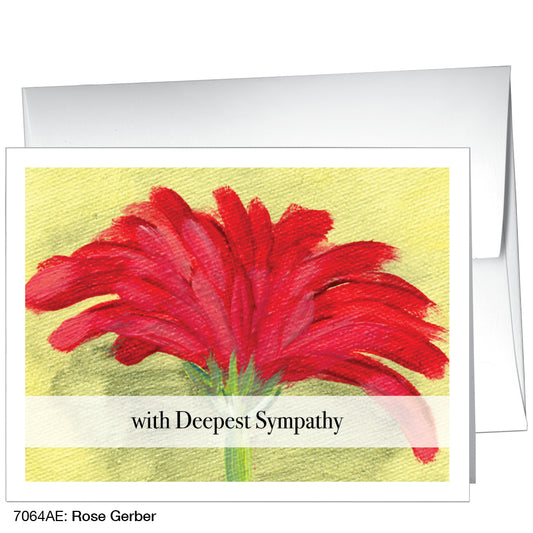 Rose Gerber, Greeting Card (7064AE), A2, printedcanvas.com