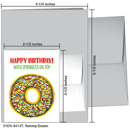 Yummy Dozen, Greeting Card (8414T), Enclosure, printedcanvas.com