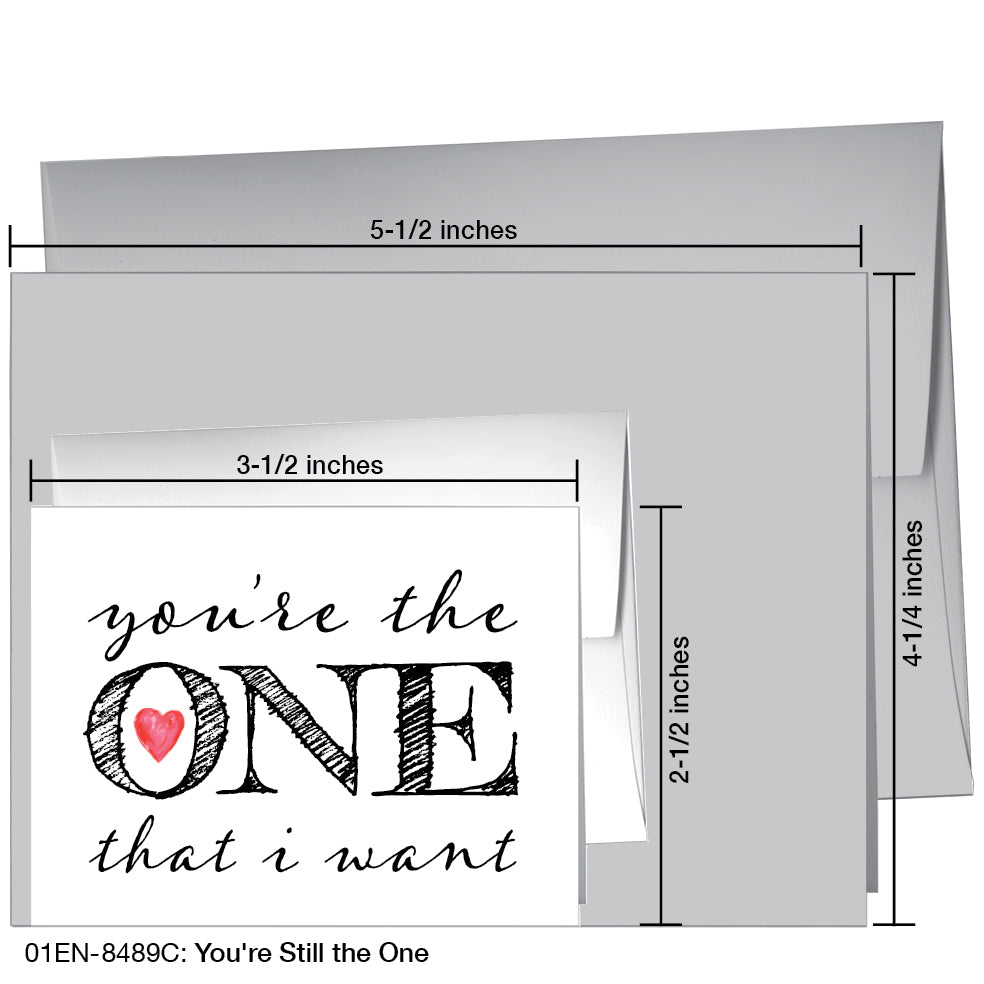 You're Still The One, Greeting Card (8489C), Enclosure, printedcanvas.com