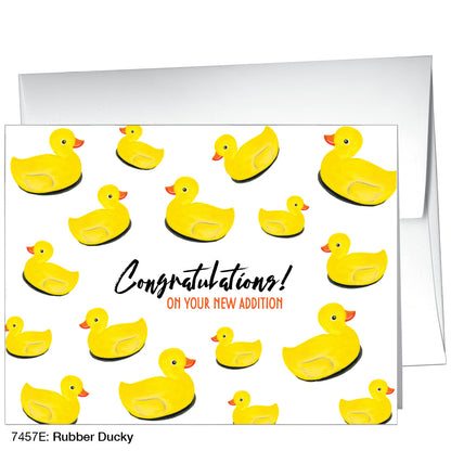 Rubber Ducky, Greeting Card (7457E), A2, printedcanvas.com