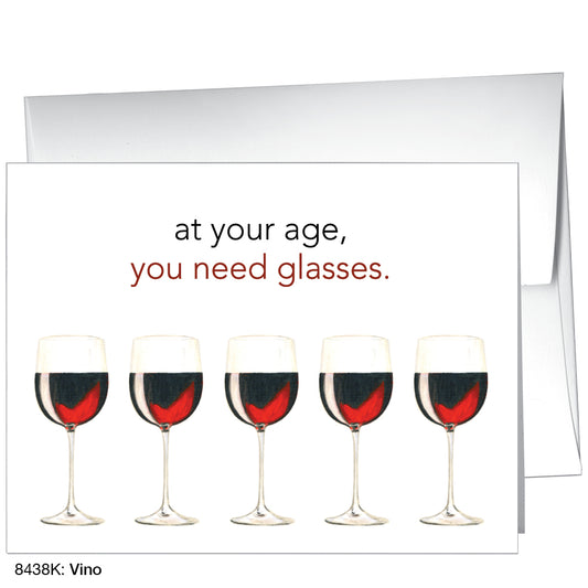 Vino, Greeting Card (8438K), A2, printedcanvas.com
