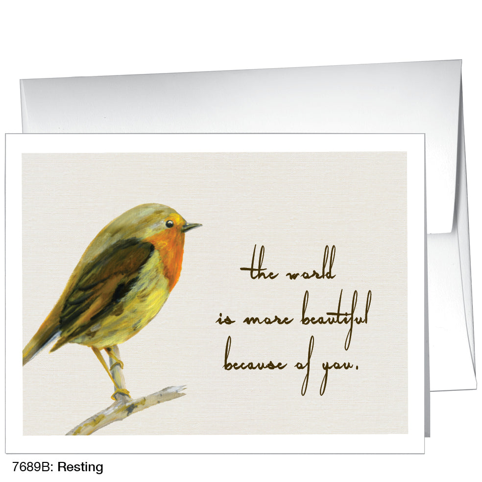 Resting, Greeting Card (7689B), A2, printedcanvas.com