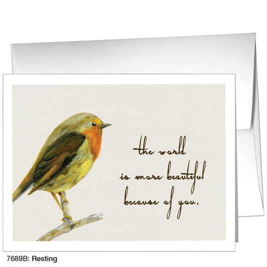Resting, Greeting Card (7689B), A2, printedcanvas.com