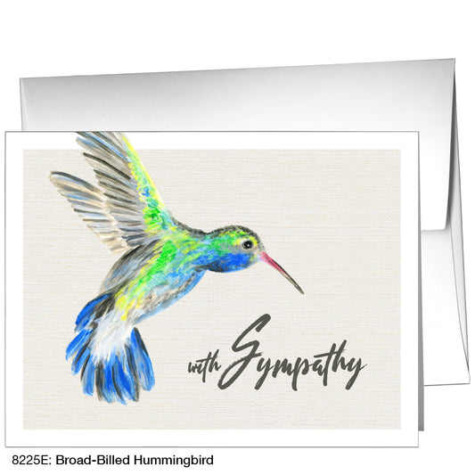 Broad-Billed Hummingbird, Greeting Card (8225E), A2, printedcanvas.com
