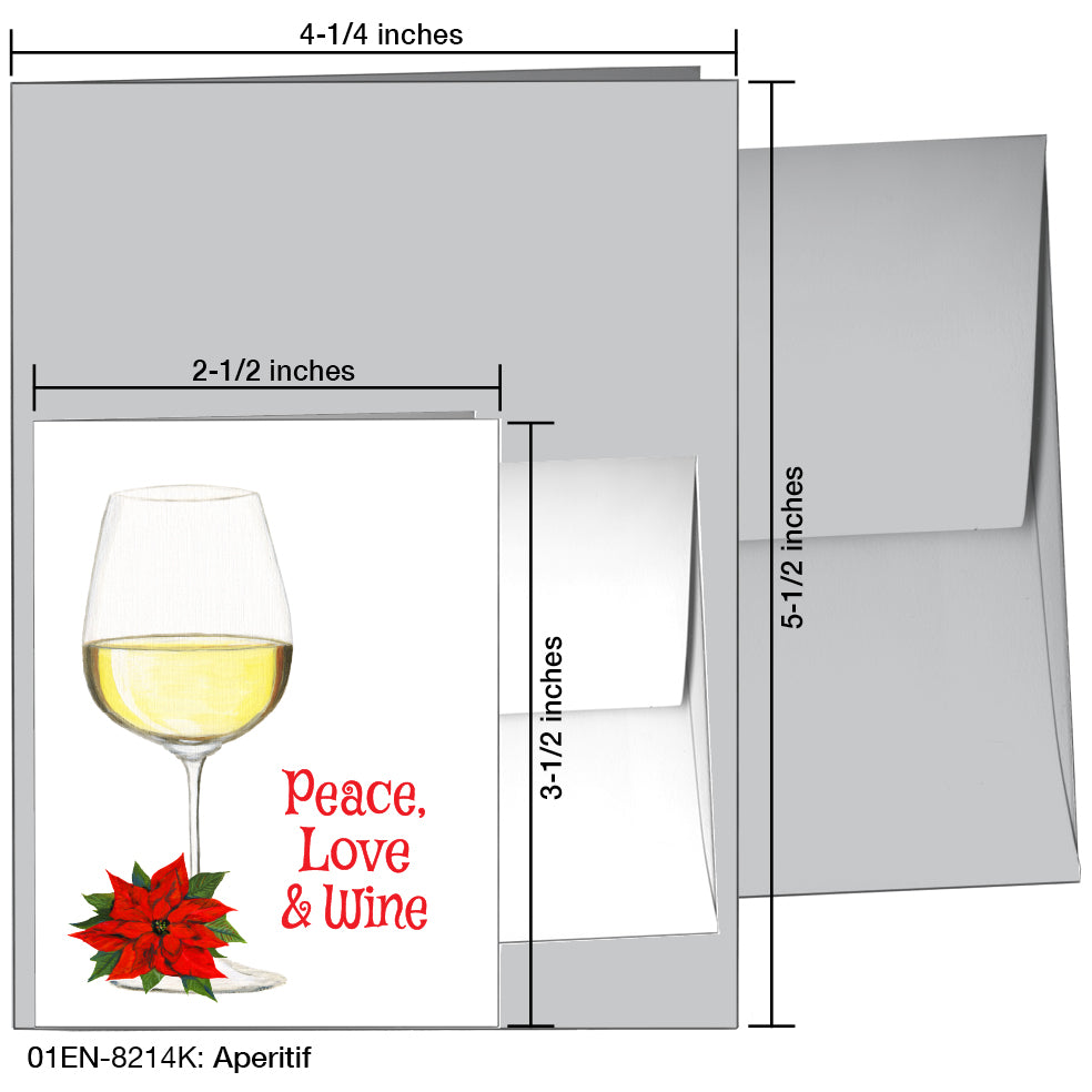 Aperitif, Greeting Card (8214K), Enclosure, printedcanvas.com