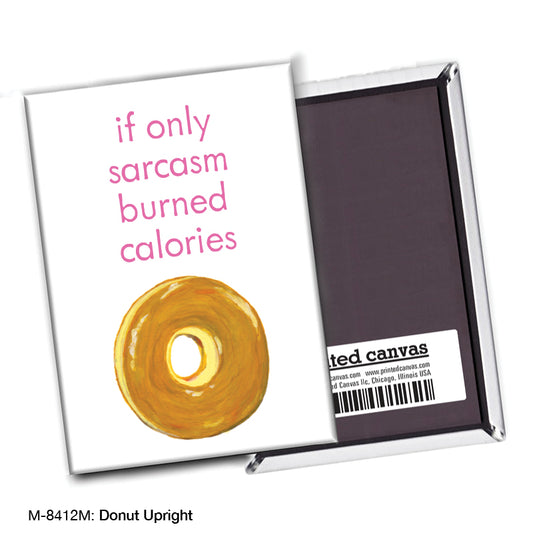 Donut Upright, Magnet (M-8412M), front, printedcanvas.com