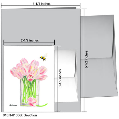 Devotion, Greeting Card (8135G), Enclosure Card, www.printedcanvas.com