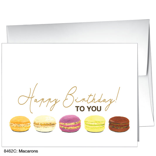 Macarons, Greeting Card (8462C), A2, printedcanvas.com