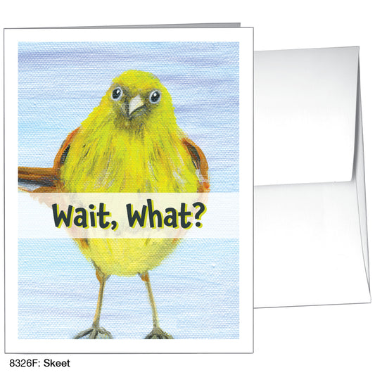 Skeet, Greeting Card (8326F), A2 Card, www.printedcanvas.com