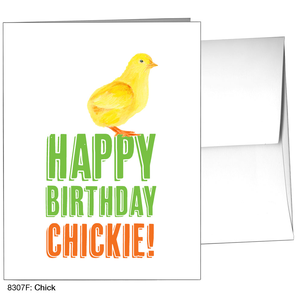 Chick, Greeting Card (8307F), A2, printedcanvas.com