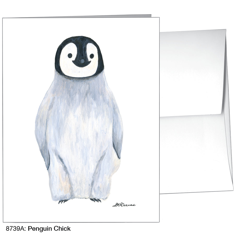 Penguin Chick, Greeting Card (8739A), A2, printedcanvas.com