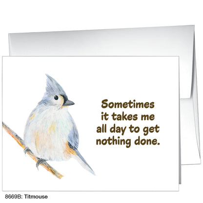 Titmouse, Greeting Card (8669B), A2, printedcanvas.com