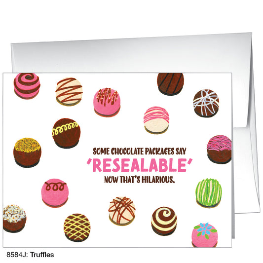 Truffles, Greeting Card (8584J), A2, printedcanvas.com