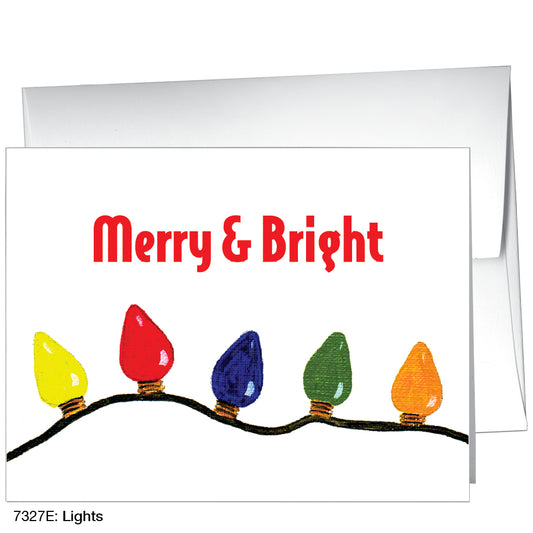 Lights, Greeting Card (7327E), A2, printedcanvas.com