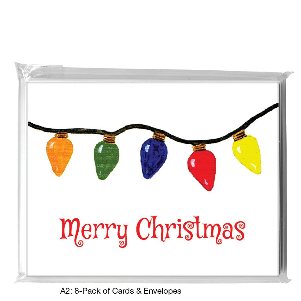 Lights, Greeting Card (7327G), A2 8-Pack, printedcanvas.com