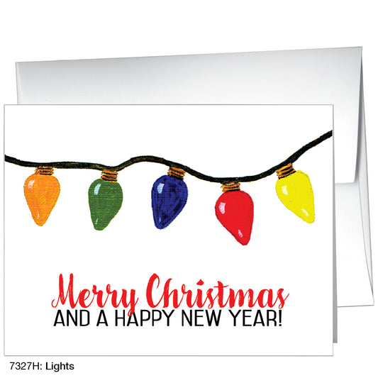Lights, Greeting Card (7327H), A2, printedcanvas.com