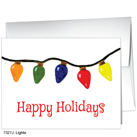Lights, Greeting Card (7327J), A2, printedcanvas.com