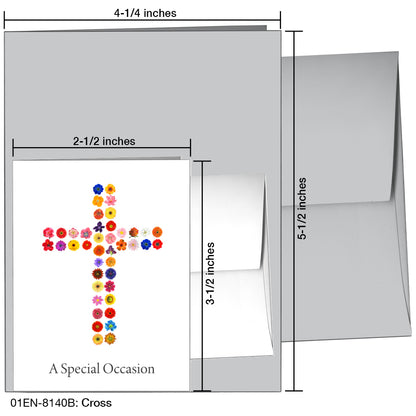 Cross, Greeting Card (8140B), Enclosure, printedcanvas.com