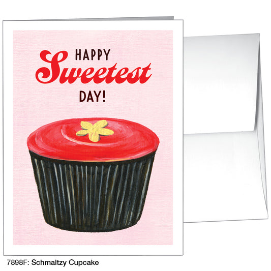 Schmaltzy Cupcake, Greeting Card (7898F), A2, printedcanvas.com