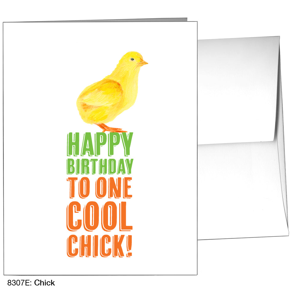 Chick, Greeting Card (8307E), A2 Card, printedcanvas.com