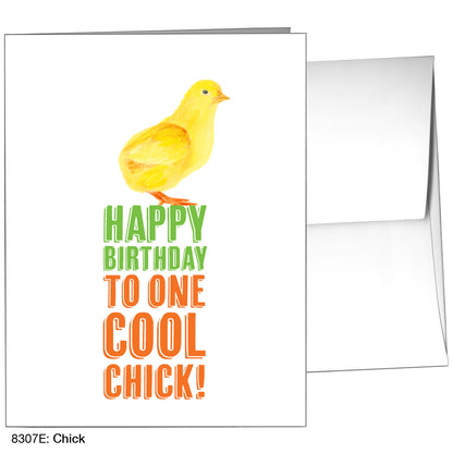 Chick, Greeting Card (8307E), A2 Card, printedcanvas.com