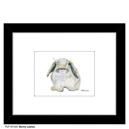 Bunny Lashes, Print (#8743A), Print Matted, www.printedcanvas.com