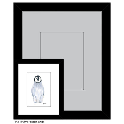 Penguin Chick, Print (#8739A) - Printed Canvas