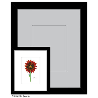 Gazania, Print (#7297B), Print Matted, www.printedcanvas.com